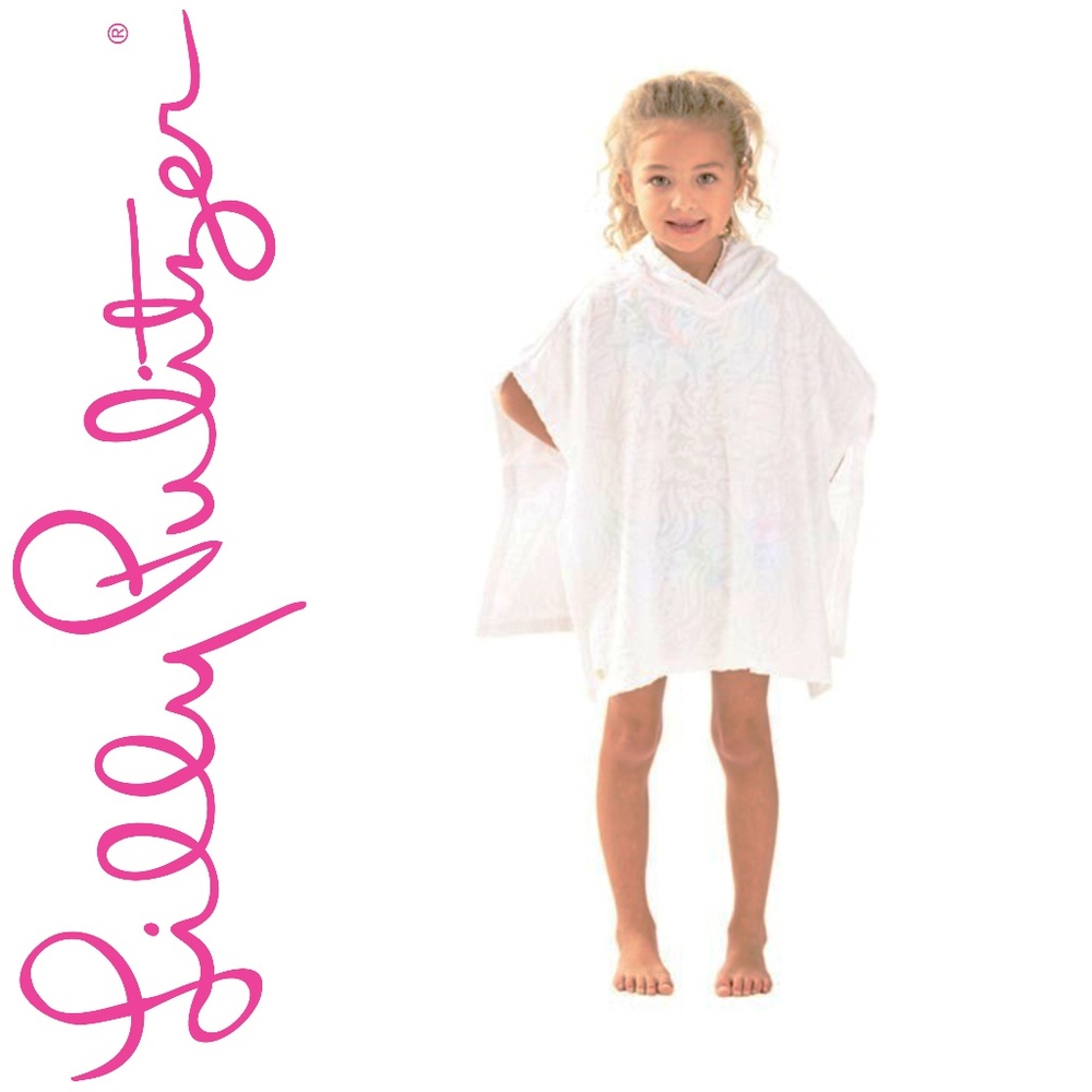 NWT - Lilly Pulitzer Girls Lyra Cover-Up - White -